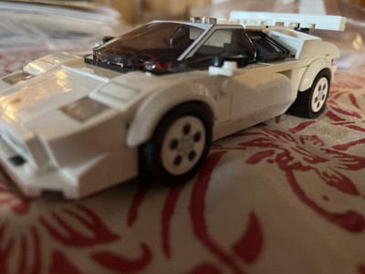 LEGO Speed Champions Lamborghini Countach 76908 Building Kit; Collectible  Model of the Iconic 1970s Super Sports Car for Kids 8+,With a Driver