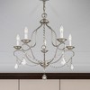 Livex Lighting Chesterfield 5 - Light Chandelier in  Brushed Nickel - 2 of 2