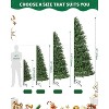 Artificial Christmas Tree Premium Pine Xmas Tree with 1000 Branch Tip for Home Office Winter Holiday D¨¦cor, Foldable Stand, Easy Assembly - 2 of 4