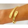 Cancer Awareness Bracelets, Engraved Bracelets When you choose hope anything’s possible in Silver of Gold 9 inches - 2 of 4