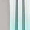 Set of 2 (63"x38") Mia Ombre Insulated Grommet Blackout Window Curtain Panels - Lush Décor - image 3 of 4