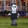 Gemmy Airblown Inflatable Outdoor Lifeless Girl w/Doll OPP, 6.5 ft Tall, Black - 2 of 2