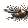 Vaxcel Nikko 6 - Light Semi-Flush Mount in  Matte Black - 3 of 4