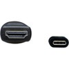Tripp Lite USB C to HDMI Cable Adapter M/M, Black, 15ft (U444-015-H4K6BM) - 3 of 4