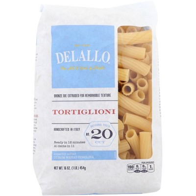 Delallo Tortiglioni Number 20 - 8 pack, 16 oz