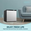 Simzlife 1.6 Cu.Ft. Mini Fridge with Freezer,Single Door Compact Refrigerator - 4 of 4