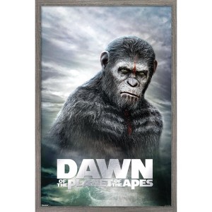 Trends International Dawn of the Planet of the Apes (2014) - One Sheet Framed Wall Poster Prints - 1 of 4