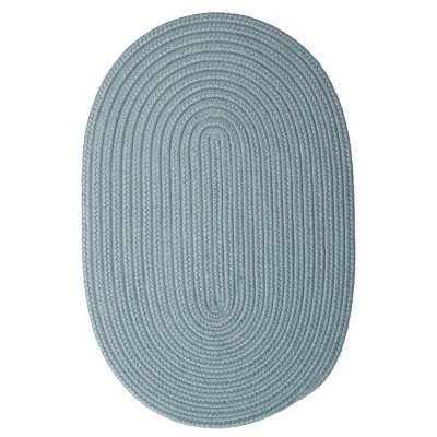 Colonial Mills Boca Raton - Federal Blue 5 Ft x8 Ft Oval Rug Indoor/Outdoor 100% Polypropylene