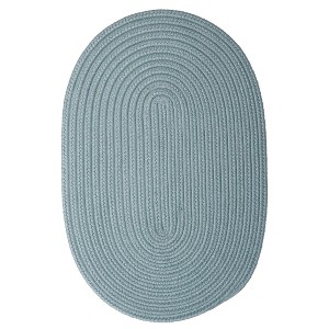 Colonial Mills Boca Raton - Federal Blue 5 Ft x8 Ft Oval Rug Indoor/Outdoor 100% Polypropylene - 1 of 4