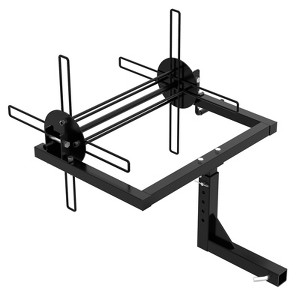 Wire Unroller, Fence Stretcher Unroller Hitch, Wire Unroller with Bolts, 2" Receiver Hitch, for ATV and Tractor - 1 of 4