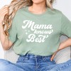 Simply Sage Market Women's Mama Knows Best Stars Short Sleeve Graphic Tee - 2 of 3