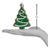 Old World Christmas 4.0 Inch Christmas Tree Sugar Cookie Ornament Green Icing Decorated Tree Ornaments - 2 of 3