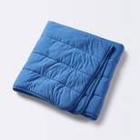 Rayon from Bamboo Quilted Baby Blanket - Blue - Cloud Island™