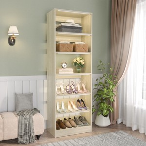 Aheaplus Freestanding Closet Shoe Organizer, Heavy Duty Walk in Closet Tower for Bedroom - 1 of 4