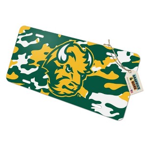 North Dakota State Camo Novelty Metal Vanity Tag License Plate - 1 of 4