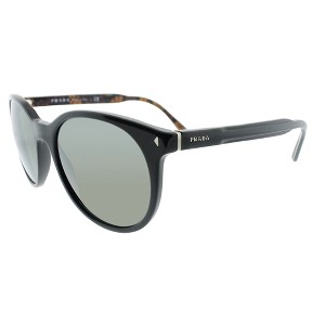 Prada  VAT4L0 Unisex Round Sunglasses Grey 53mm - 1 of 3