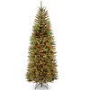 National Tree Company Pre-Lit LED Slim Kingswood Fir Artificial Christmas Tree Dual Color Lights - 2 of 4