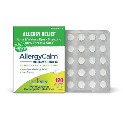 AllergyCalm Tablets by Boiron  -  120 Tablet