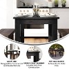Taylor & Logan 46"x30" Ingles Rectangular Dining Table - 2 of 4