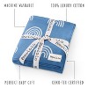 100% Luxury Cotton Soft Knit Swaddle Baby Blanket for Blanket for Newborns and Infants Boys and Girls - 3 of 4