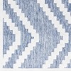 Hauteloom Amala Blue Washable Rug - 3 of 4