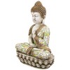 Northlight Meditating Mosaic Buddha Outdoor Ceramic Garden Statue - 19.5" - 4 of 4
