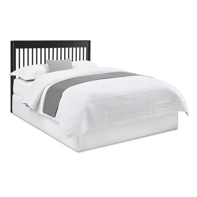 Midnight Grey 6-in-1 Convertible Crib with Modern Spindles