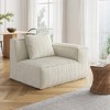 KWPZQEB Cloud Sectional Couch, Chenille Tofu Block Sofa, Upholstered Couches with Armrest & Deep Seat, Compressed Sofa for Living Room, Bedroom - 3 of 4