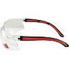 Global Vision Eyewear Matrix Safety Motorcycle Glasses with Clear Lenses - 3 of 4