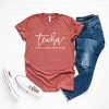 Simply Sage Market Women's Teacher Life Is The Best Life Short Sleeve Graphic Tee - 3 of 3