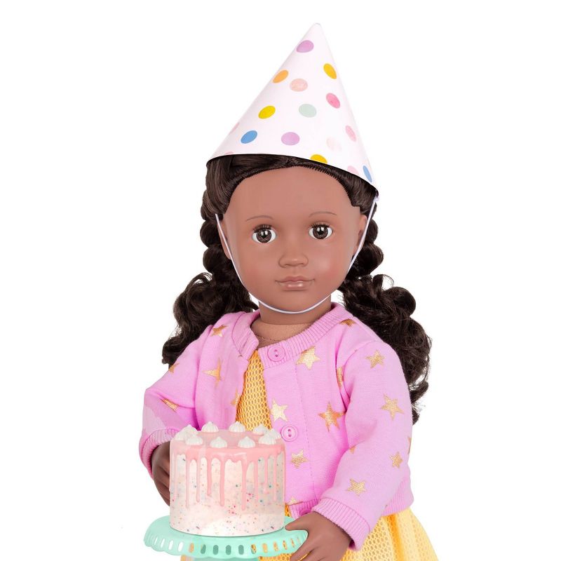 Our Generation Sweet Celebration Birthday Party Accessory Set for 18&#34; Dolls, 5 of 6