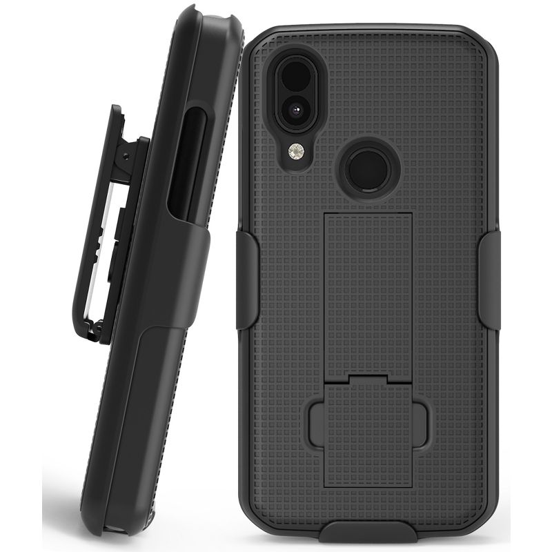 Nakedcellphone Case with Stand and Belt Clip Holster for CAT S62 Pro, 2 of 9