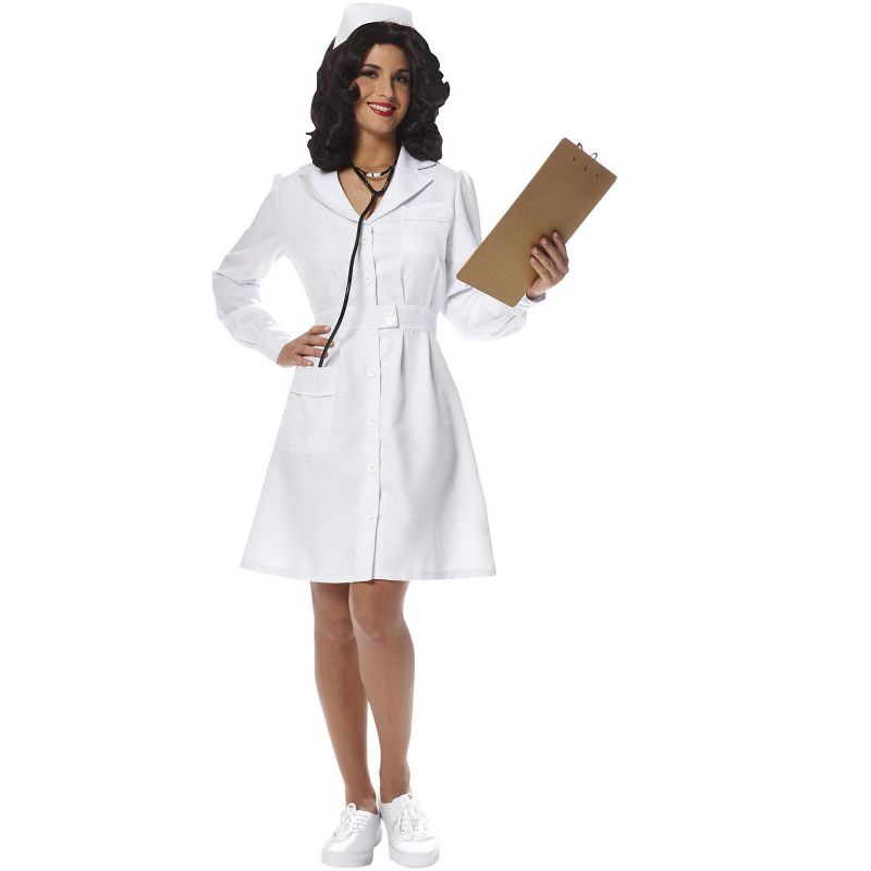 Franco Retro Nurse Women's Costume, 1 of 2