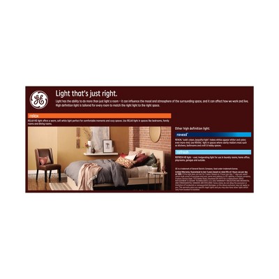 GE Relax Soft White Dimmable LED Flood Light Bulbs, 4 Pack