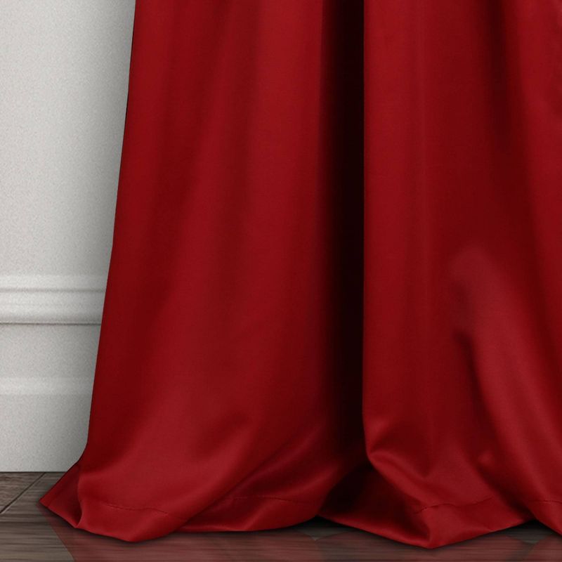 Set of 2 Insulated Grommet Top Blackout Curtain Panels - Lush Décor, 5 of 18
