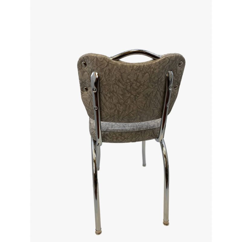 Handle Back Diner Chair Cracked Ice Gray - Richardson Seating, 4 of 5