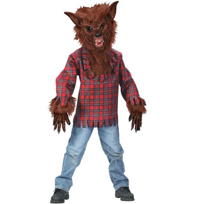 Fun World Werewolf Child Costume (Brown)