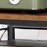 rustic brown and black