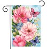 Briarwood Lane Spring Garden Flag 12x18 For Outdoor Pink Peonies For Spring Garden Flag Flags For Outside - 2 of 4