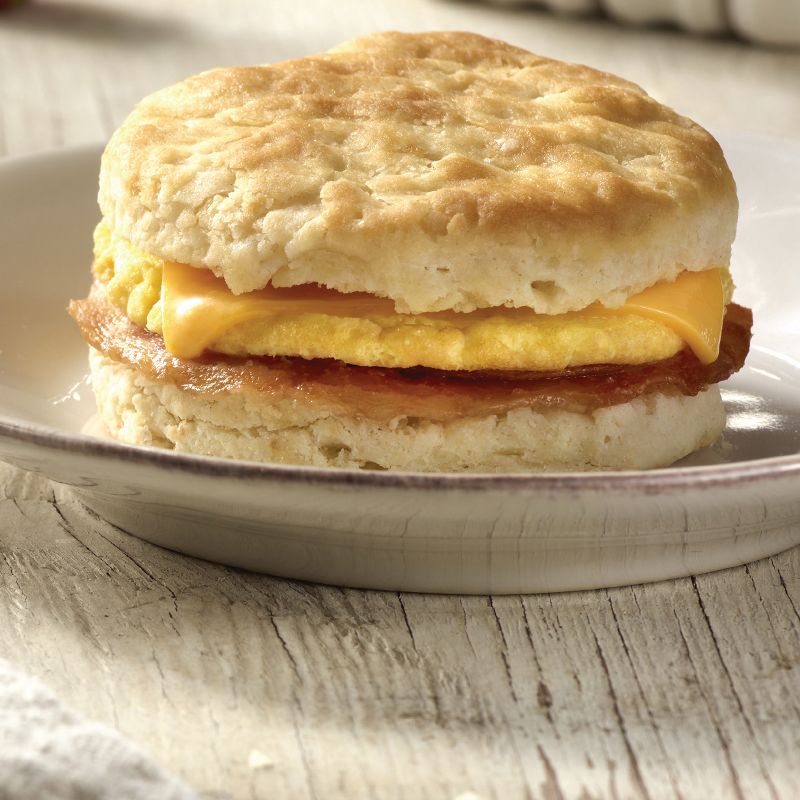 Jimmy Dean Bacon Egg & Cheese Frozen Biscuit Sandwiches - 4ct, 5 of 12