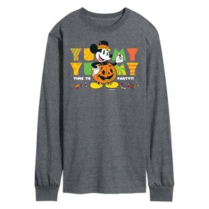 Men's - Disney - Time To Party Long Sleeve Graphic T-Shirt - 1 of 4