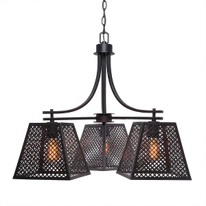 Toltec Lighting Corbello 1 - Light Chandelier in  Espresso - 1 of 1