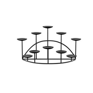 Redway 10 Candle Candelabra - FA2110 - Black - SEI - 1 of 4