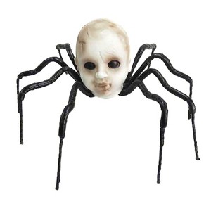 Sunstar Baby Head Spider Halloween Decoration - 23.5 in - Multicolored - 1 of 1