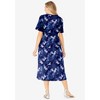 Woman Within Button-Front Essential Dress - 3 of 4