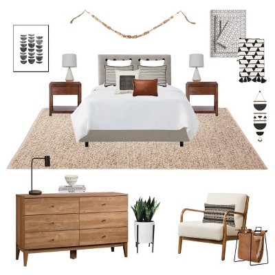 Siegel Pull Tufted Bed Mumford Burlap Project 62