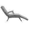 Modway Envisage Chaise Outdoor Patio Wicker Rattan Lounge Chair - Light Gray Gray - 3 of 4