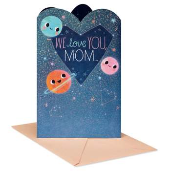 Mother's Day Card Animated Planets