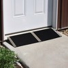 Titan Ramps 12" Aluminum Threshold Ramp for Doorways, or Raised Landings, 300 lbs Capacity Suitable for Wheelchairs, Walkers & People with Canes - 4 of 4