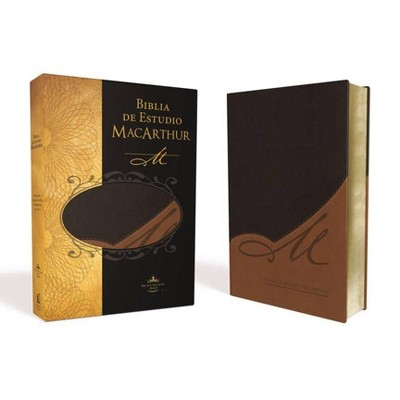 Biblia de Estudio MacArthur-Rvr 1960 - by  John F MacArthur (Leather Bound)